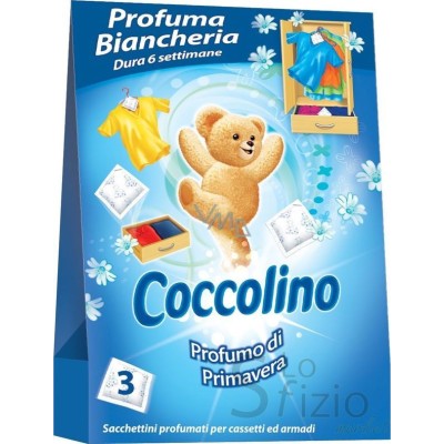 COCCOLINO PROFUMA BIANCHERIA X3