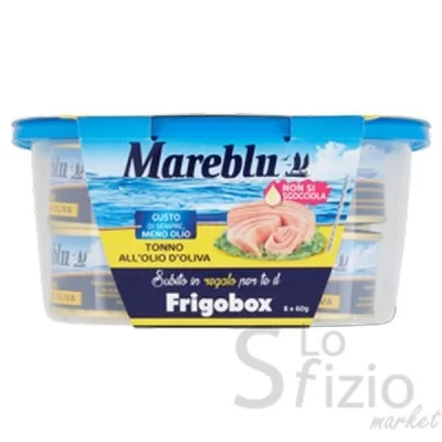 Mareblu Tuna Less Oil Olive Oil + Fridge Box 480g (60g x 8)