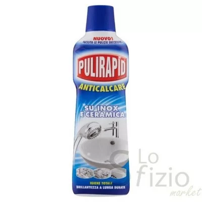PULIRAPID ANTICALCARE INOX 500ML - Detergenza, Detersivi pulizia Casa, Anticalcare