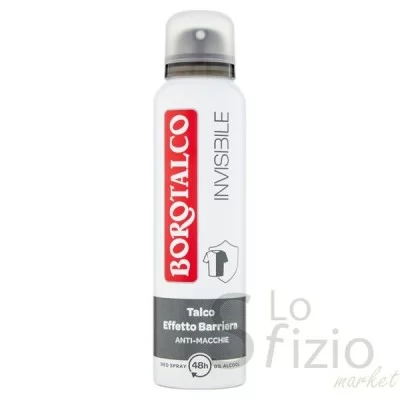 BOROTALCO DEO SPRAY INVISIBLE GRIGIO 150ML - Home, Igiene Cura Persona, Igiene Corpo, Deodoranti Persona