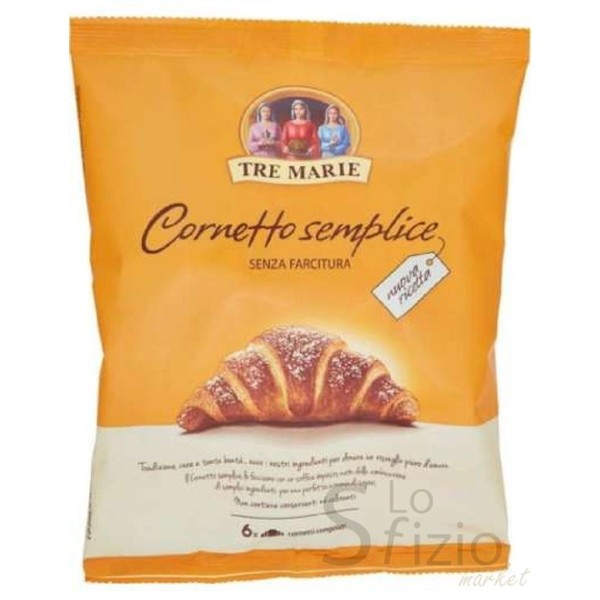 TRE MARIE CORNETTO SEMPLICE SENZA FARCITURA 330GR
