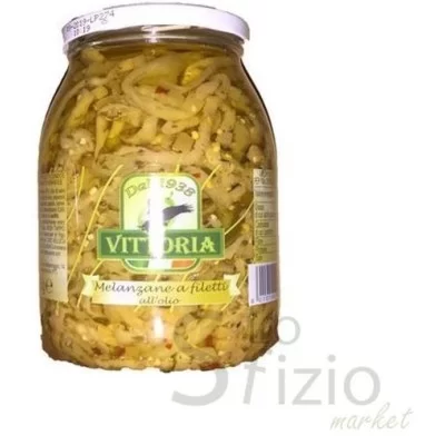 Vittoria Eggplant Fillets in Oil 1kg