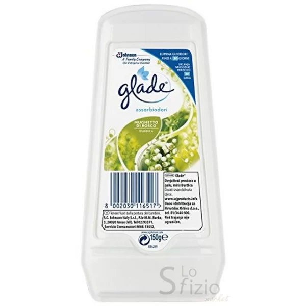 GLADE MUGUET DES BOIS ODOR ABSORBER 150G