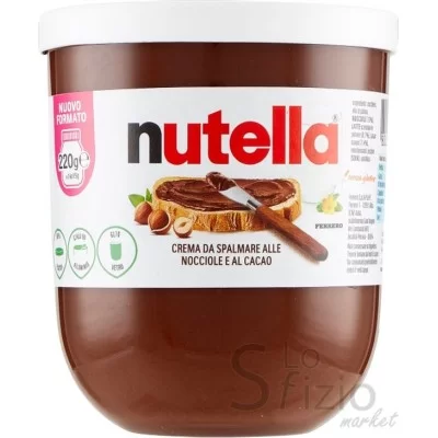 Ferrero Nutella Glass Jar 220g