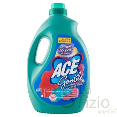 ACE GENTILE LAVANDA & MUS BIANCO 2,3LT - Home, Detergenza, Alcool Candeggina Ammoniaca, Detersivi Bucato