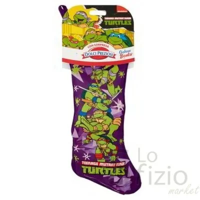 DOLCI PREZIOSI CALZA TURTLES 170GR - Home, Ricorrenze, Natale, Epifania
