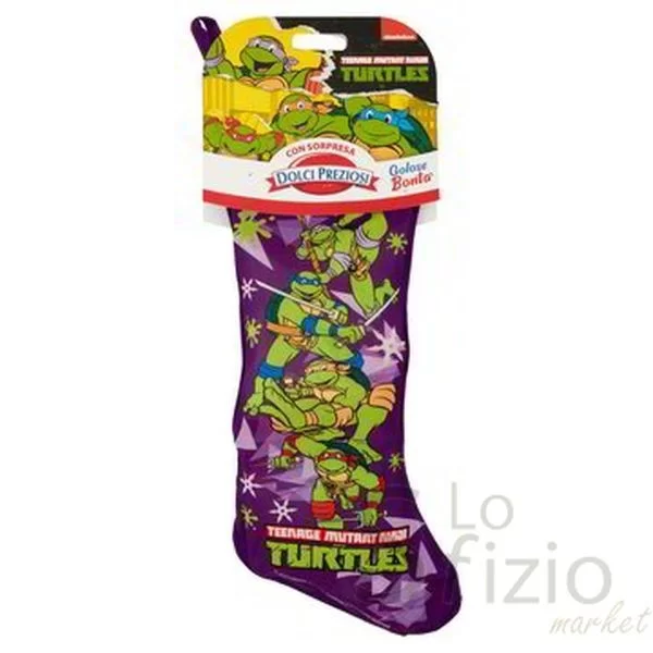 DOLCI PREZIOSI CALZA TURTLES 170GR