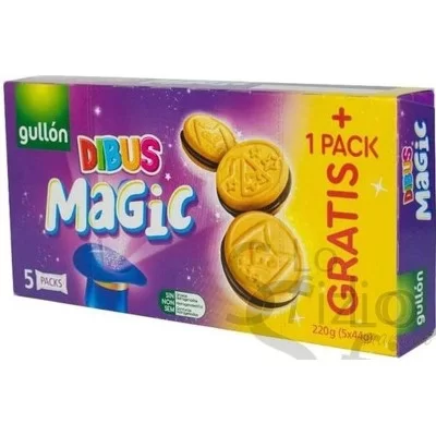 Gullon Dibus Magic Biscuits 5x44g