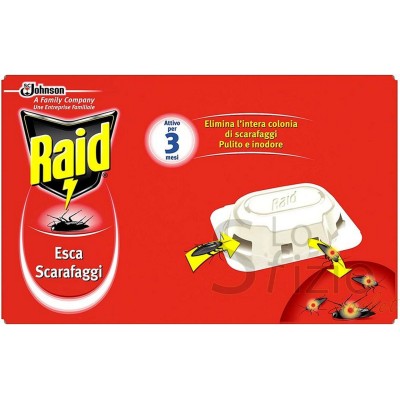 RAID ESCA SCARAFAGGI 6PZ - Home, Casa, Deodoranti e Insetticidi, Insettorepellenti, Topicida veleni vari