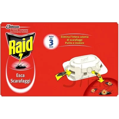 RAID ESCA SCARAFAGGI 6PZ - Home, Casa, Deodoranti e Insetticidi, Insettorepellenti, Topicida veleni vari