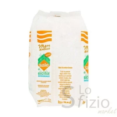 ITALKALI SALE INTEGRALE GROSSO 1KG - Home, Alimentari, Insaporitori Bicarbonato, Sale