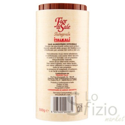 ITALKALI FIOR DI SALE INTEGRALE 500GR