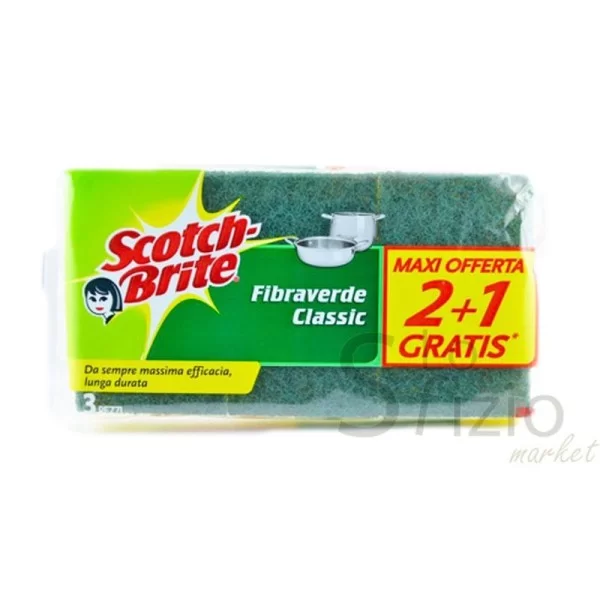 SCOTCH-BRITE SPUGNA CLASSICA X3