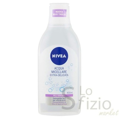 NIVEA ACQUA MICELLARE PELLI SENSIBILI 400ML - Home, Igiene Cura Persona, Igiene Corpo, Parafarmaceutici, Saponi e Detergenti