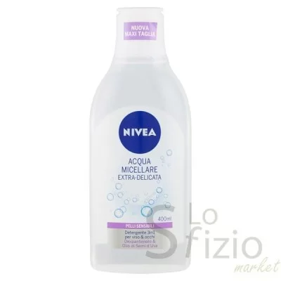 NIVEA ACQUA MICELLARE PELLI SENSIBILI 400ML - Home, Igiene Cura Persona, Igiene Corpo, Parafarmaceutici, Saponi e Detergenti