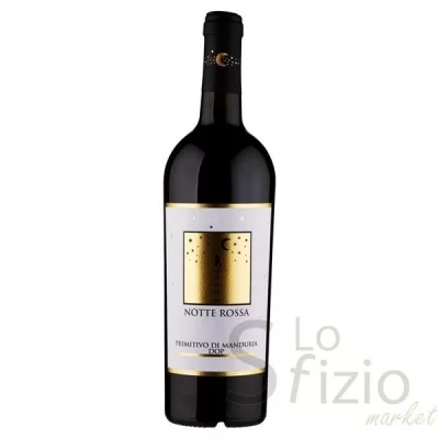 NOTTE ROSSA VINO PRIMITIVO DI MANDURIA 75CL - Home, Acqua Bibite Alcolici, Vino, Rosso