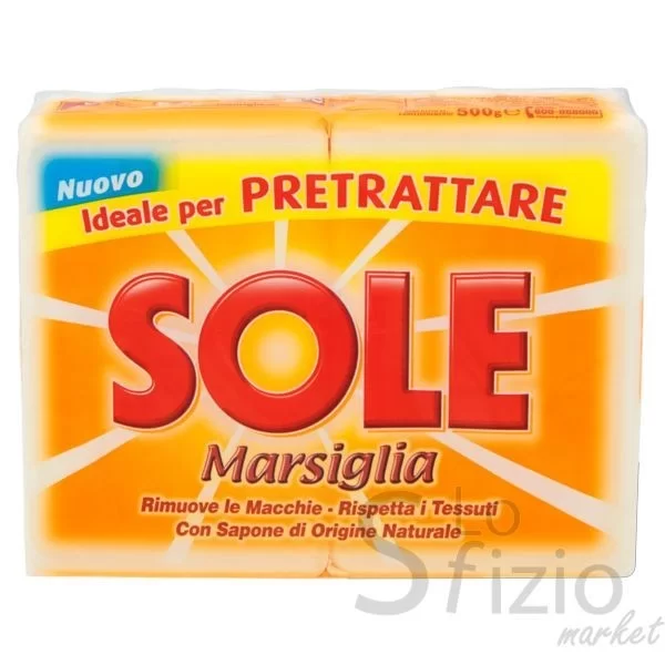 Sole Marseille Laundry Soap 2x250g
