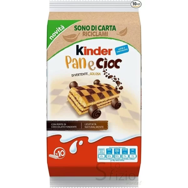 KINDER PANECIOC X10 290GR