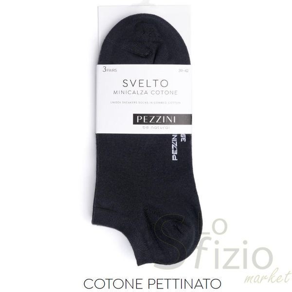 PEZZINI MINICALZA SVELTO UNISEX ELASTICIZZATO X3PZ