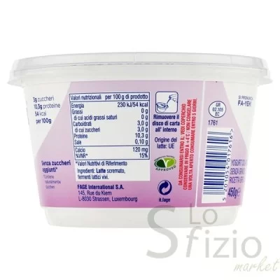 FAGE TOTAL 0% YOGURT COLATO 450GR - Home, Freschi, Latte e Latticini, Yogurt