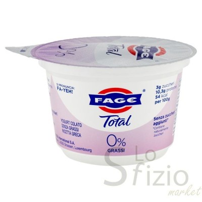 FAGE TOTAL 0% GRASSI BIANCO 150GR
