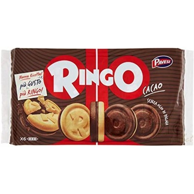 PAVESI RINGO FAMIGLIA CACAO 330GR - Alimentari, Biscotti e Farciti