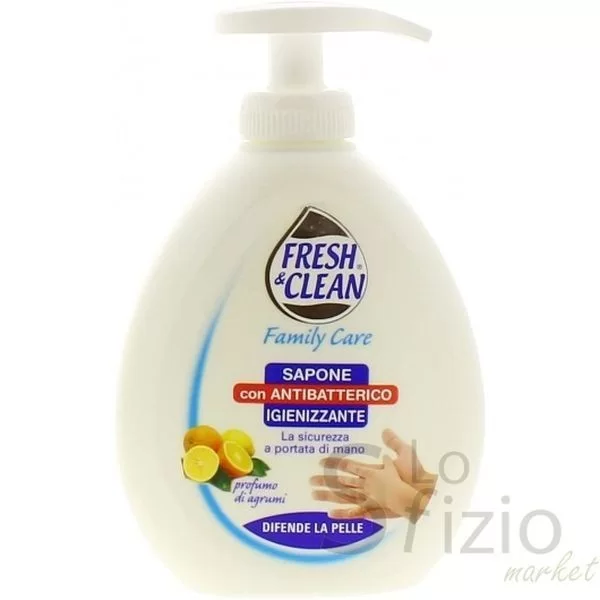 Fresh & Clean Antibacterial Sanitizing Liquid Soap Citrus 300ml