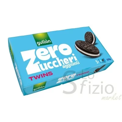 GULLON TWINS ZERO ZUCCHERI X5 210GR - Home, Prodotti Salutari, Biscotti e Farciti