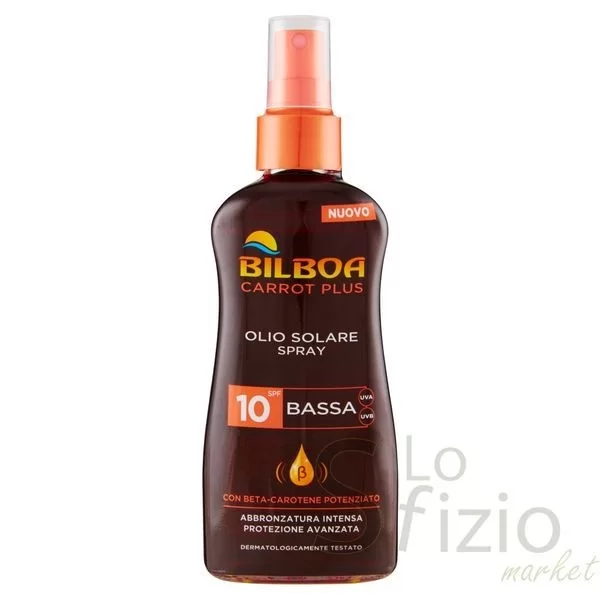 BILBOA CARROT PLUS SPRAY OIL SPF10 200ML