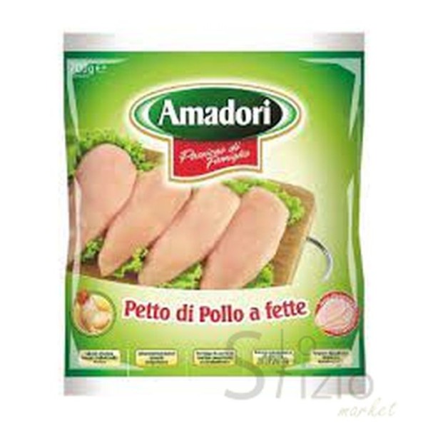 AMADORI PETTO DI POLLO A FETTE SURGELATO 700GR