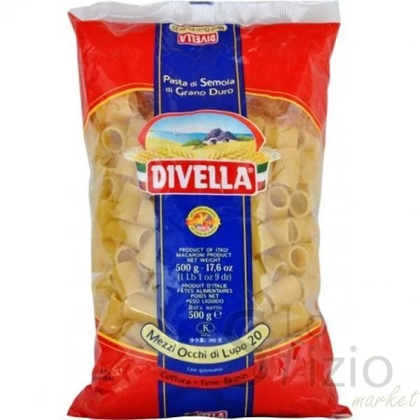 DIVELLA MEZZI OCCHI DI LUPO N. 20 PASTA 500G