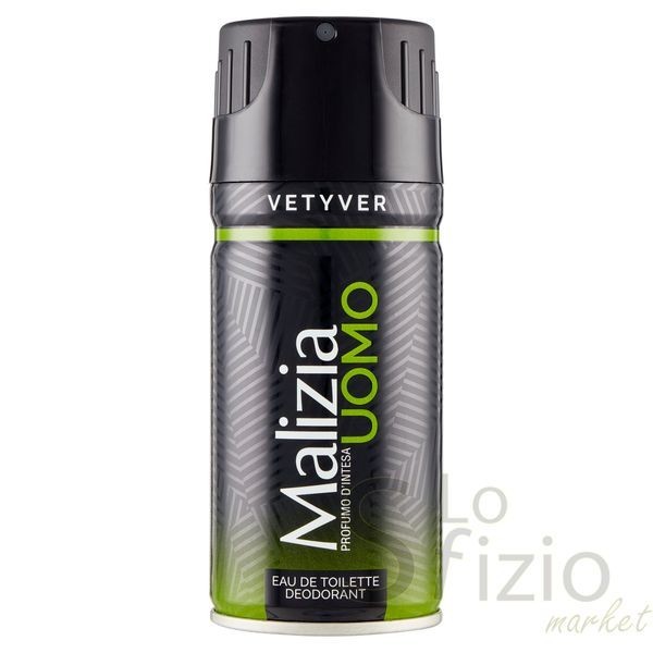 MALIZIA DEO UOMO VETYVER 150ML