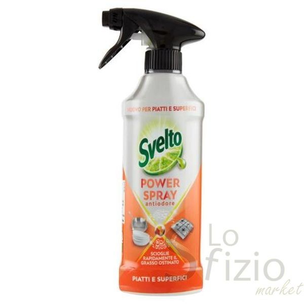 SVELTO POWER SPRAY PIATTI ESUPERF.ANTIODORE ML.435
