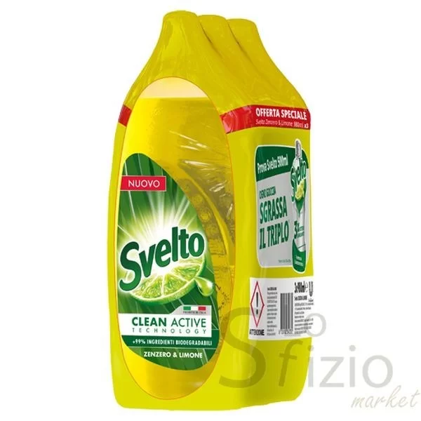 Svelto Degreaser Lemon and Ginger 980ml