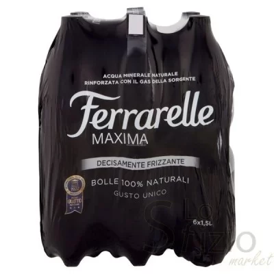 FERRARELLE MAXIMA ACQUA MINERALE EXTRA FRIZ LT1.5 - Home, Acqua Bibite Alcolici, Acqua Minerale, Acqua Frizzante