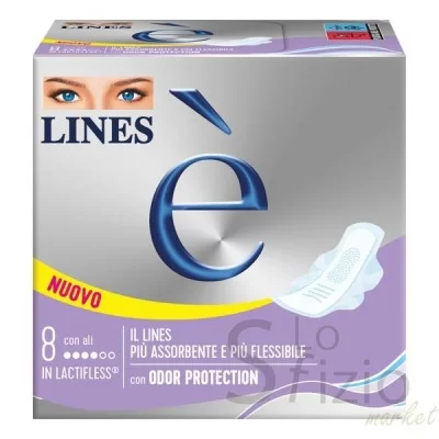 LINES E' WITH WINGS 8 PCS