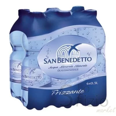 San Benedetto Frizzantissima Sparkling Water 500ml