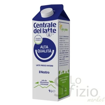 Centrale del Latte di Salerno Fresh Whole Milk 1L