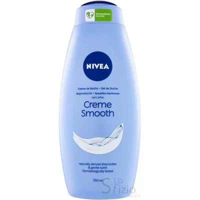 NIVEA CREME SMOOTH SHOWER CREAM 750ML