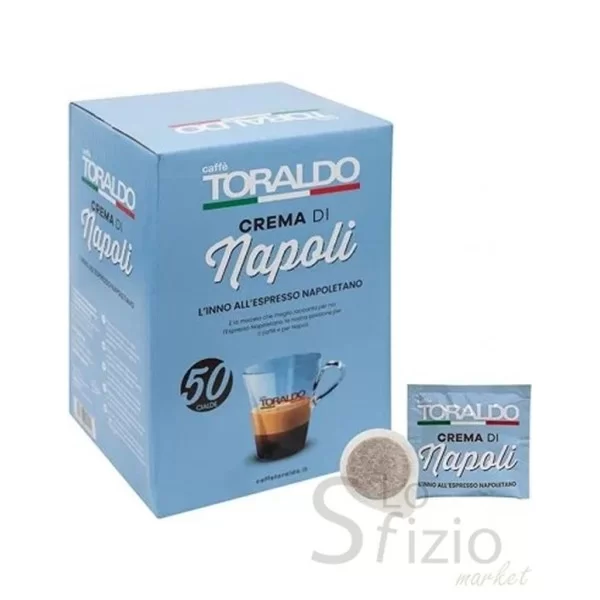 TORALDO CAFFE CREMA NAPOLI PODS X50PCS