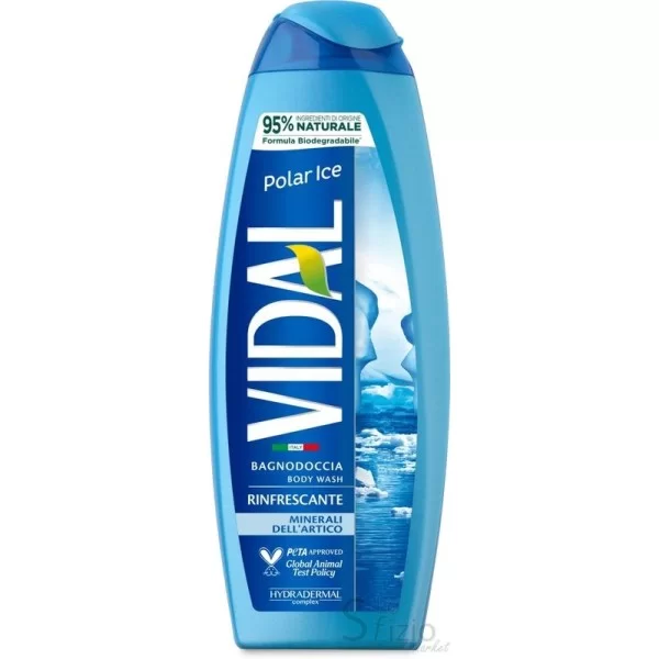 Vidal Shower Gel Polar Ice 500ml