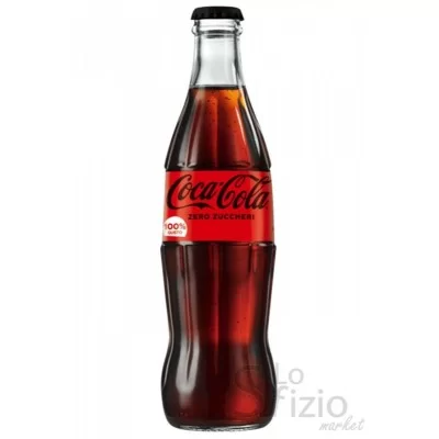 Coca Cola Zero Glass Bottle 33cl