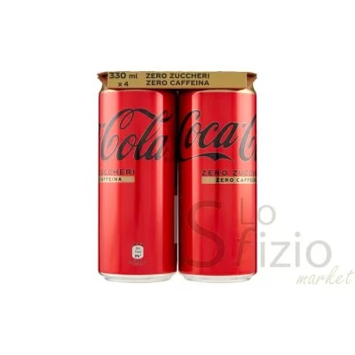 COCA COLA ZERO ZUCC SENZA CAFFEINA 6X33CL - Home, Acqua Bibite Alcolici, Bibite, Bibite Gassate, HO.RE.CA