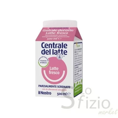 Centrale del Latte Fresh Semi-Skimmed Milk 0.5L