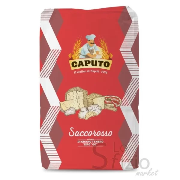 CAPUTO '00' FLOUR FOR PIZZA RED BAG 25KG