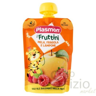 PLASMON I FRUTTINI MELA FRAGOLA LAMPONE 130GR