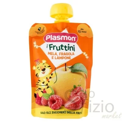 PLASMON I FRUTTINI MELA FRAGOLA LAMPONE 130GR - Home, Cura del Bimbo, Cibo Infanzia, Omogenizzati