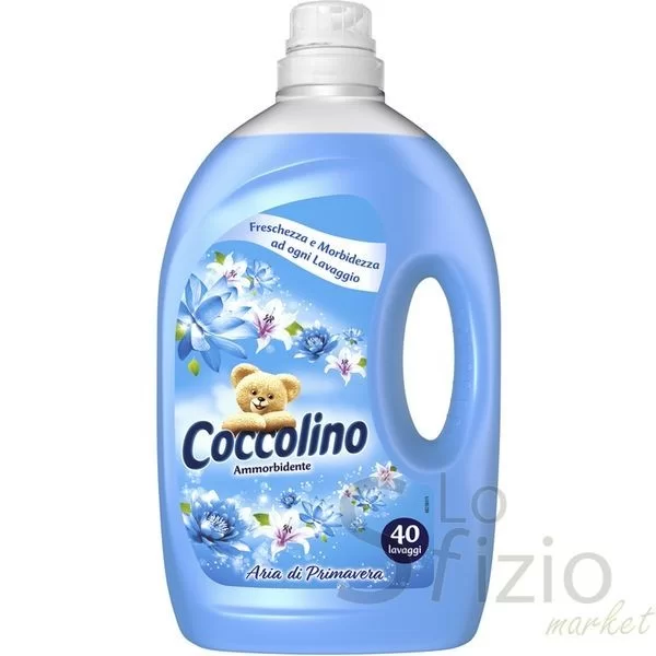Coccolino Spring Air Fabric Softener 40 Washes 3L