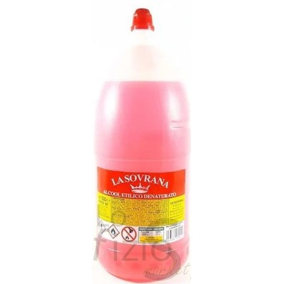 LA SOVRANA ALCOOL ETILICO  DENATURATO 1,5 LT