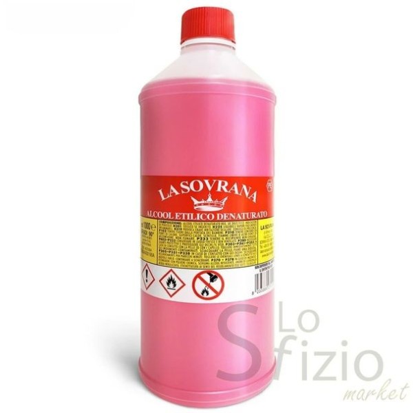 LA SOVRANA ALCOOL ETILICO DENATURATO 1 LT